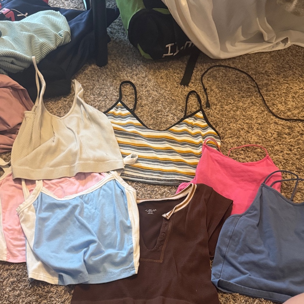 American Eagle Outfitters Multicolor Tank Tops